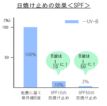 Spf値 「紫外線カット率」の実態～Spf20をあなどるな！～ - セラミド化粧品「Dsr」オフィシャルブログ