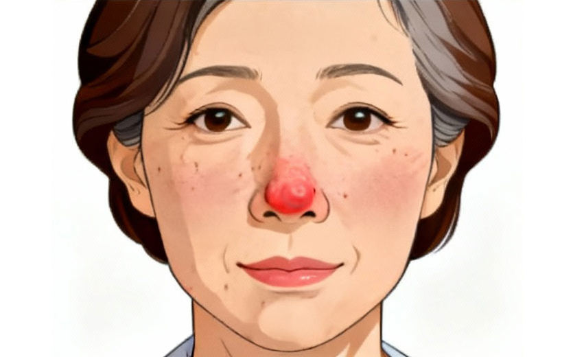 第3度：瘤腫型酒さ・鼻瘤